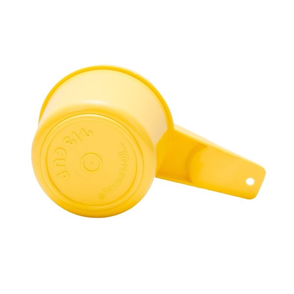 Tupperware 2/3 Cup Measuring Bright Yellow VTG Replacement Kitchen 763 - Picture 7 of 7